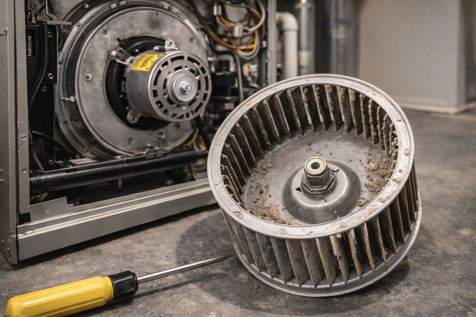 Blower Motor Removal & Cleaning service in Wetaskiwin